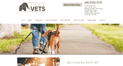 Desktop Screenshot of bullcreekvet.com.au